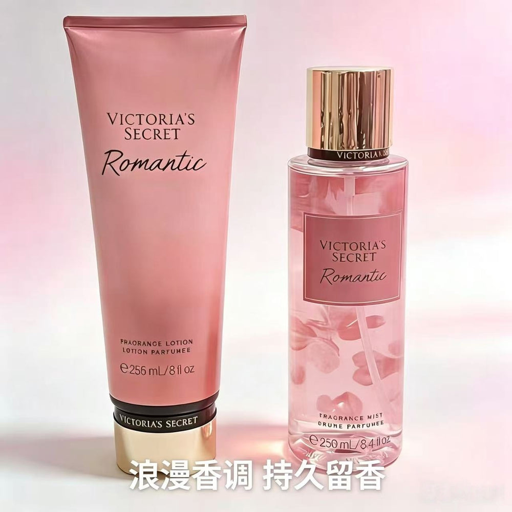 New arrival victoria's secret body lotion & fragrance spray suit moisturizing body lotion suit