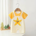 Summer romper baby newborn infant clothes summer thin casual versatile infant short sleeve crawling suit summer style
