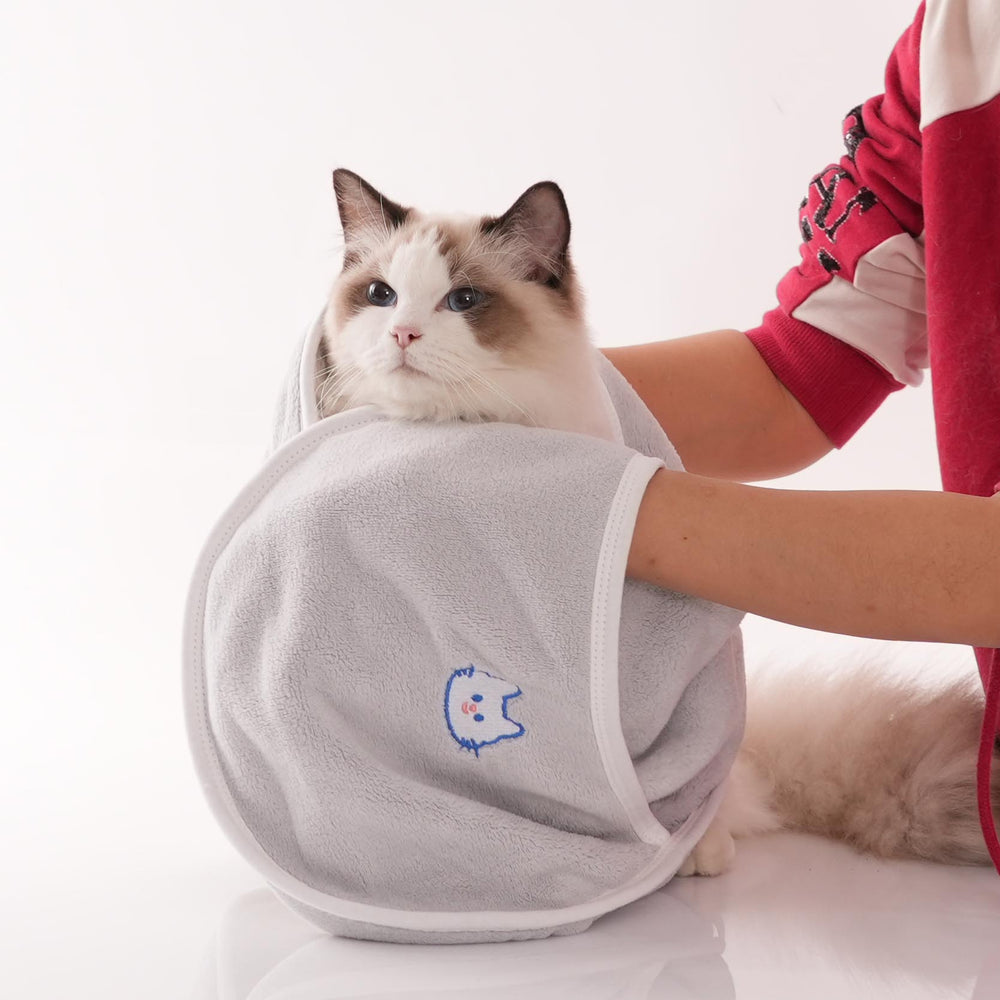 Custom pet towels - large dog towels for bathing and cleaning - thickened absorbent towels for golden retrievers, cats, and other pets