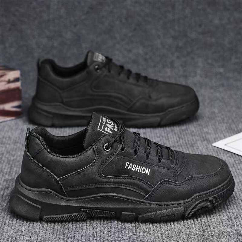 Workwear men's shoes 2026new arrivalspring sneakers trendy shoes lightweight non-slip construction site work abrasion resistant breathable labor protection shoes for men