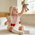 Baby clothes summer thin newborn baby girl bag butt clothes hundred days summer floral full moon cute princess clothes