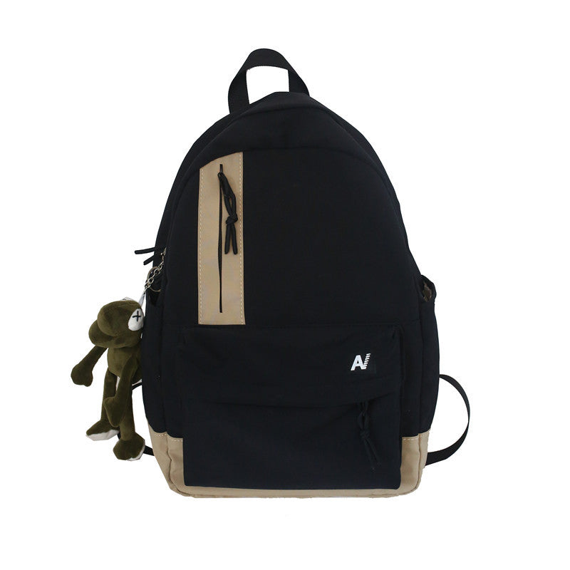 School bag junior high school girls high school students backpack elementary school students travel backpack large capacity 2023 light