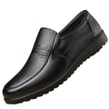 【military-grade leather shoes - premium quality】100% full grain cowhide leather, clearance sale! soft sole leather shoes for men, perfect for casual and business wear