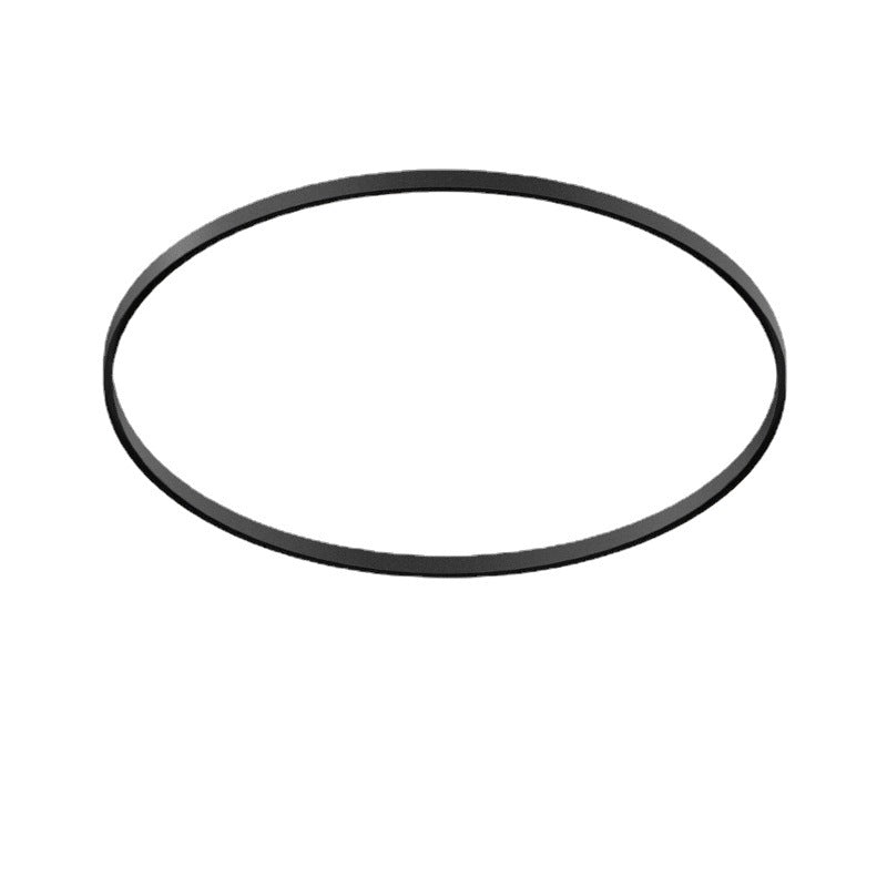 Intelligent embedded circular magnetic track light surface mounted living room curved no main light lighting concealed led ring light