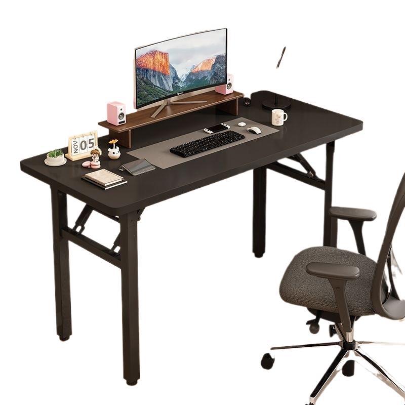 Foldable table - desk, computer desk, side table, simple writing desk, office desk, training & conference table, exhibition table, small apartment bedroom table