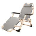Recliner foldable lunch nap office chair foldable bed casual backrest beach chair lazy home balcony