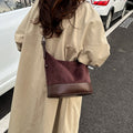2025 new autumn/winter niche fashion shoulder bag - premium bucket bag for women, trendy, casual, commute, and crossbody bag