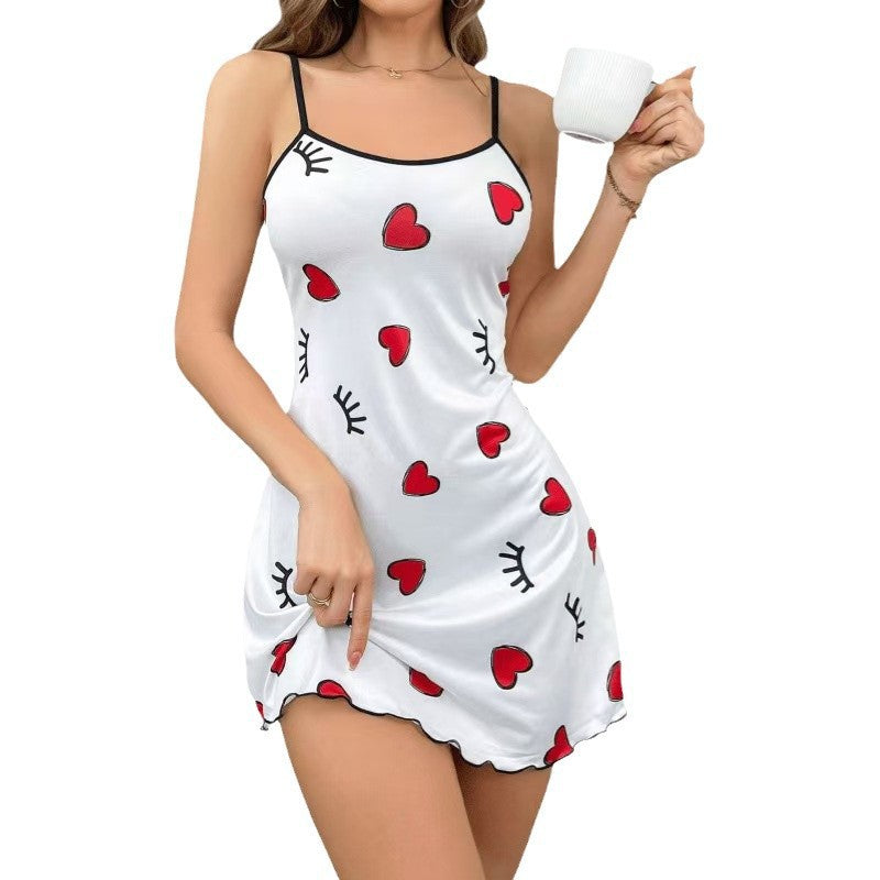 Women's loungewear -  &  exclusive: camisole nightgowns, printed dresses, european & american style sexy new sleepwear