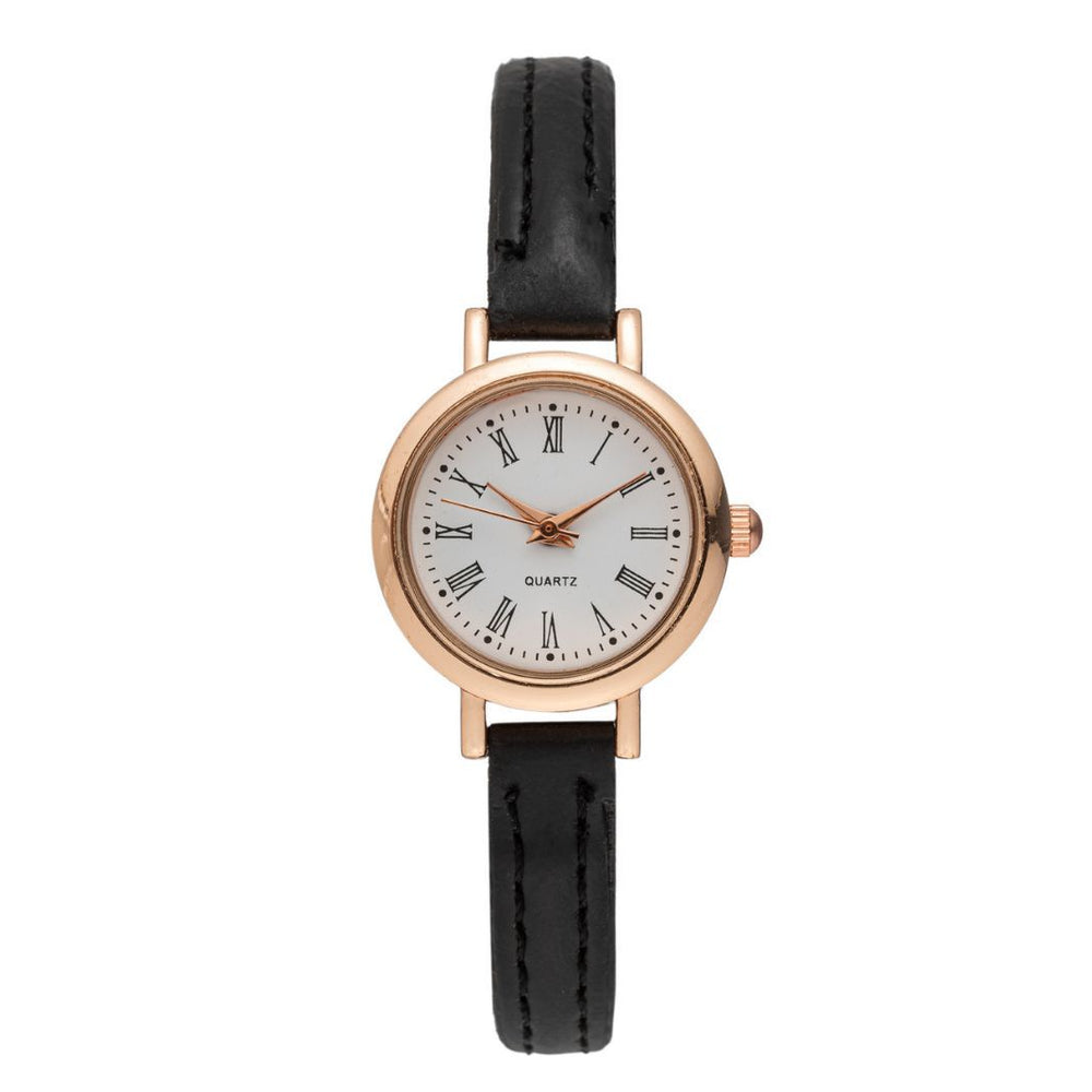 cross-border nicheaccessible luxuryelegant women's quartz watch student exam fashion niche round watch