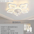 Ceiling lamp with fan new arrivalcasual restaurant lamp modern smart electric fan branch special-shaped fan lamp