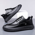 2026 men's business casual leather shoes - versatile, ultra-soft sole, odor-resistant, breathable, lightweight, commuter style, british-inspired leather shoes