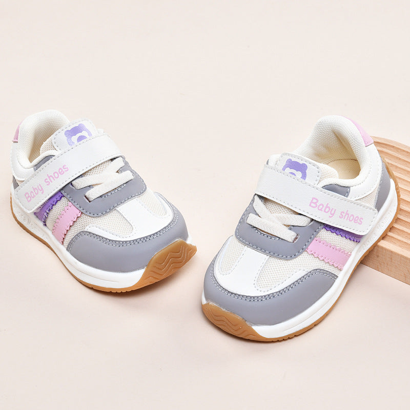 Toddler shoes for boys, spring and autumn, 0-1-2 years old, soft sole infant shoes, children's shoes, infant and toddler shoes for girls