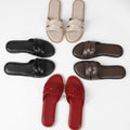 Summernew arrival non-slipfashion slippers women's outwearflats sandals women's casualk-style beach shoes
