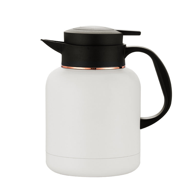 304 smart temperature display thermos stainless steel tea pot office tea pot with filter large capacity thermos flask