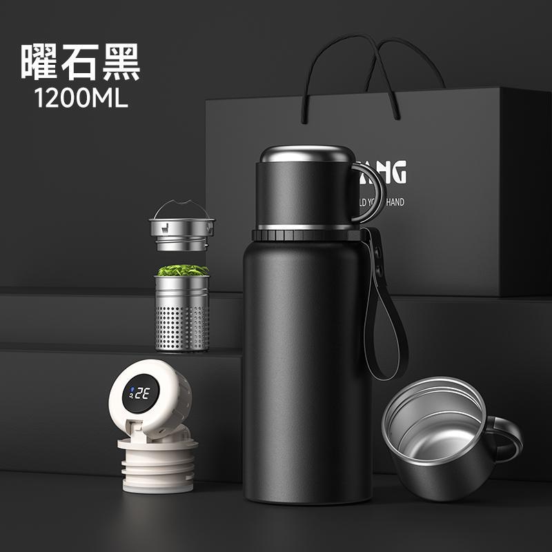 High-end tea making thermos cup large capacity vacuum 316 steel stainless steel thermos business thermos cup large extra large