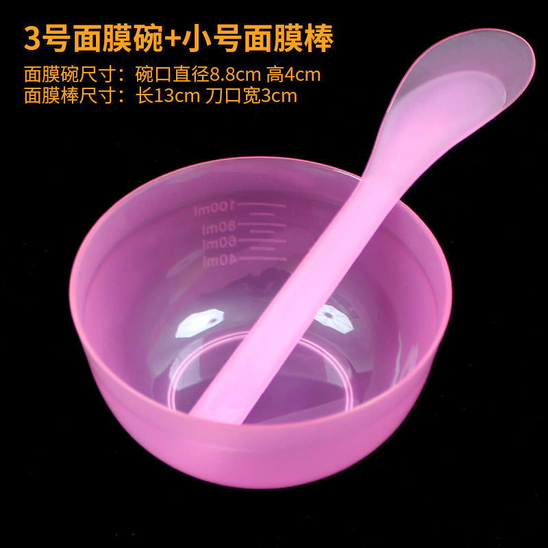 Wholesale plastic bowls for spa & beauty: mixing bowls, mask spatulas, #3 bowls, mask applicators, stirring sticks, mask tools, mask bowls