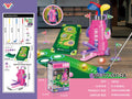 Kids' golf club with stand (iron inserted inside the head) - 591-2a