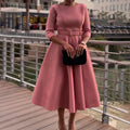 Party dress  cross-border women's fashion elegant bridesmaid banquet gown export dress