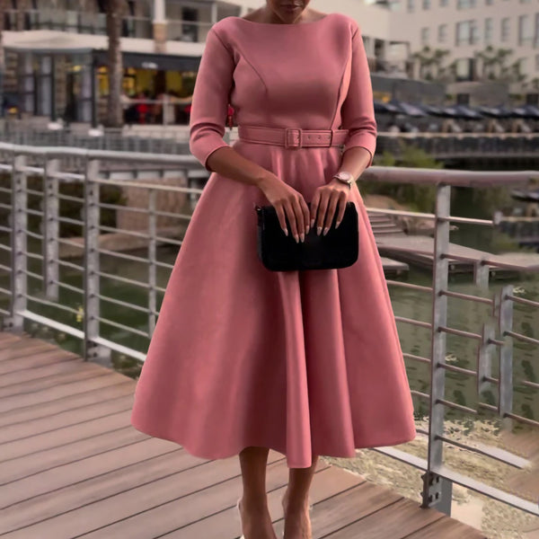 Party dress   women's fashion temperament elegant bridesmaid banquet dress  dress