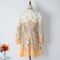 Autumn new arrival australian slotprintingelegance vacation waist elegant slimming look skirt exquisite single breasted with belt