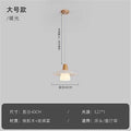 Japanese style restaurant chandelier casual modern dining table bar lamp log style bedroom study lamp scandinavian flying saucer small