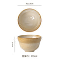 Retro stoneware scented hand-held tea cup tea bowl japanese kiln owner cup office afternoon tea milk coffee cup
