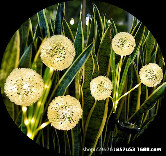 Solar light Outdoor garden light Automatic light in the dark Solar butterfly Firefly rose floor insert night light
