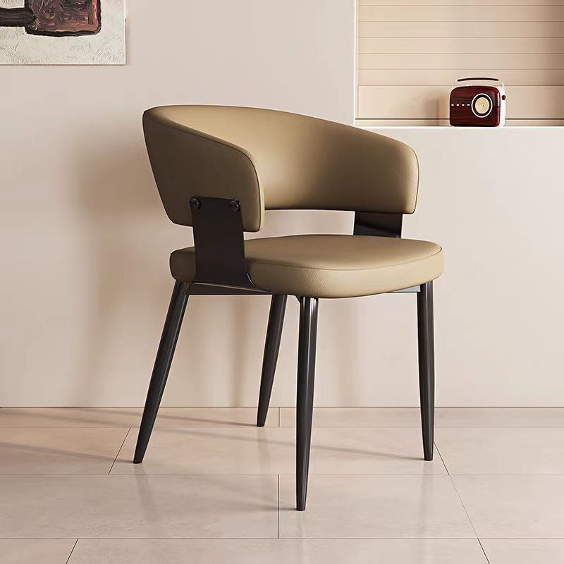 High-end dining chair for home dining table chair accessible luxury tea chair hotel reception negotiation chair casual chair makeup back stool