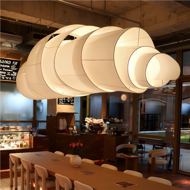 Coffee shop front desk, dining room pendant lights, creative clothing store, designer fabric, bakery, japanese restaurant, hotel art lighting