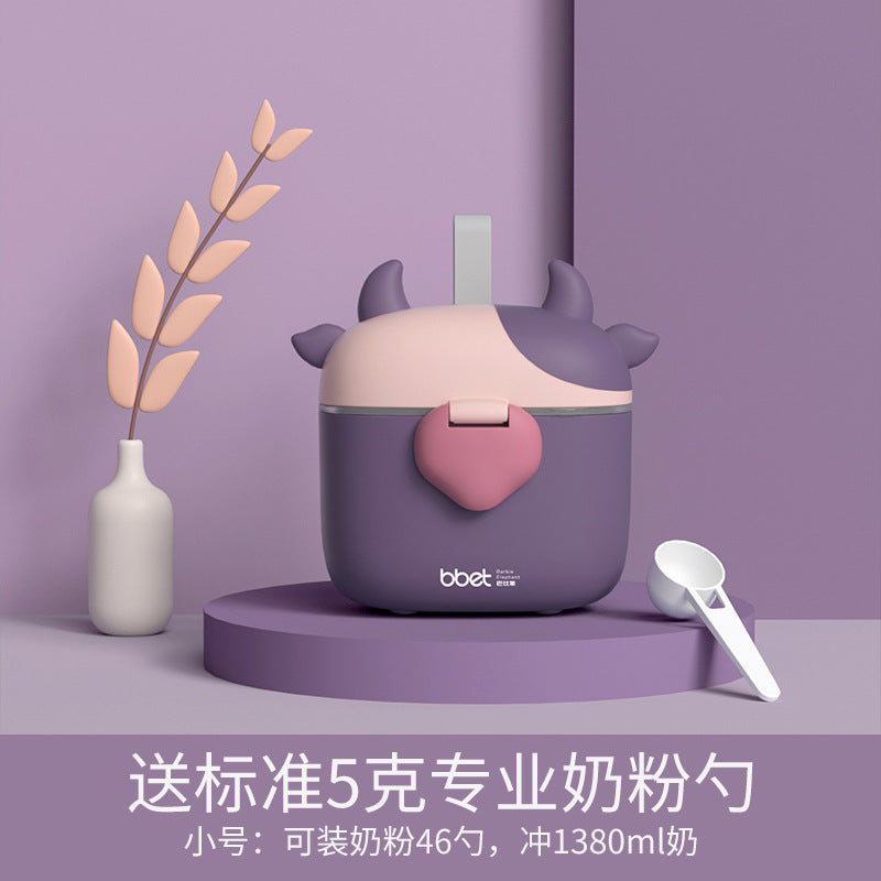 Bao hui baby formula dispenser - portable travel container, rice cereal box, airtight moisture-proof storage - white label oem/odm customization available