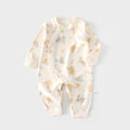 Babibele baby long-sleeve romper, 100% cotton, spring/autumn, snap-crotch bodysuit, class a, infant/toddler, spring/summer crawling suit