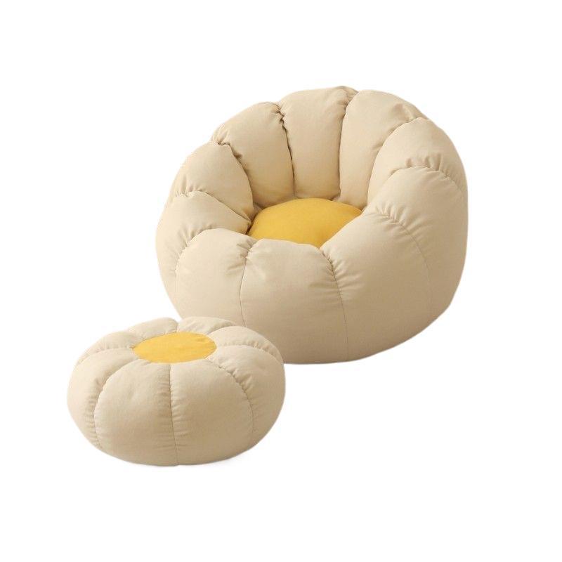 Lazy sofa detachable washable single and double can lie down and sleep lazy nest chair for home small apartment balcony casual bean bag