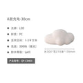 Outdoor waterproof courtyard lights, villa landscape lighting, garden decorative lights, creative rechargeable cloud lights, ambient lawn lights