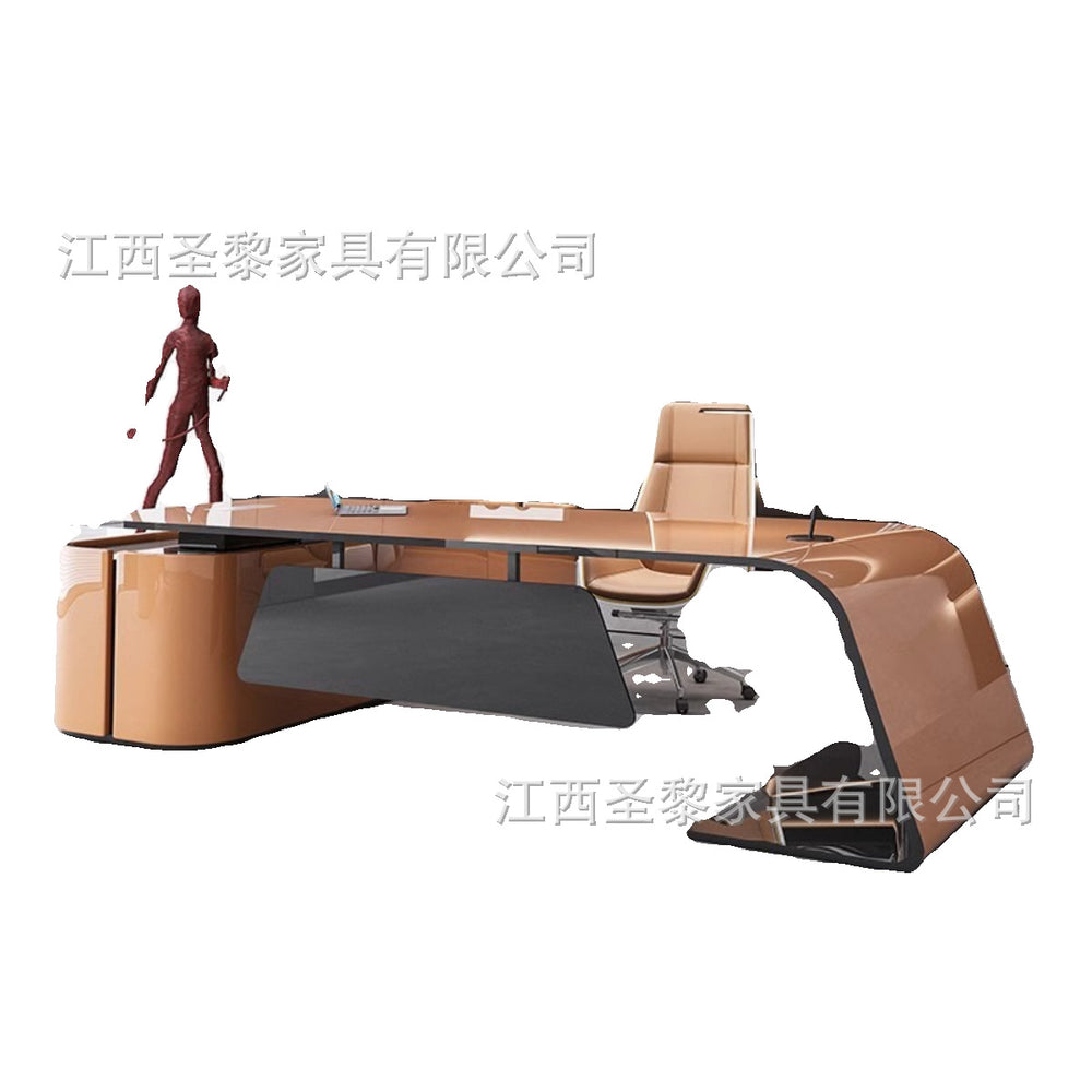 Saint li boss desk paint manager office president desk casualfashion computer desk executive desk designer