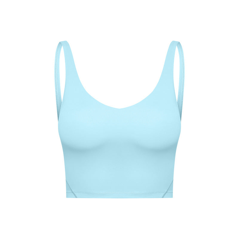 new arrival beautiful back push-up sports intimates women's running high-intensity yoga bra sports vest s2054