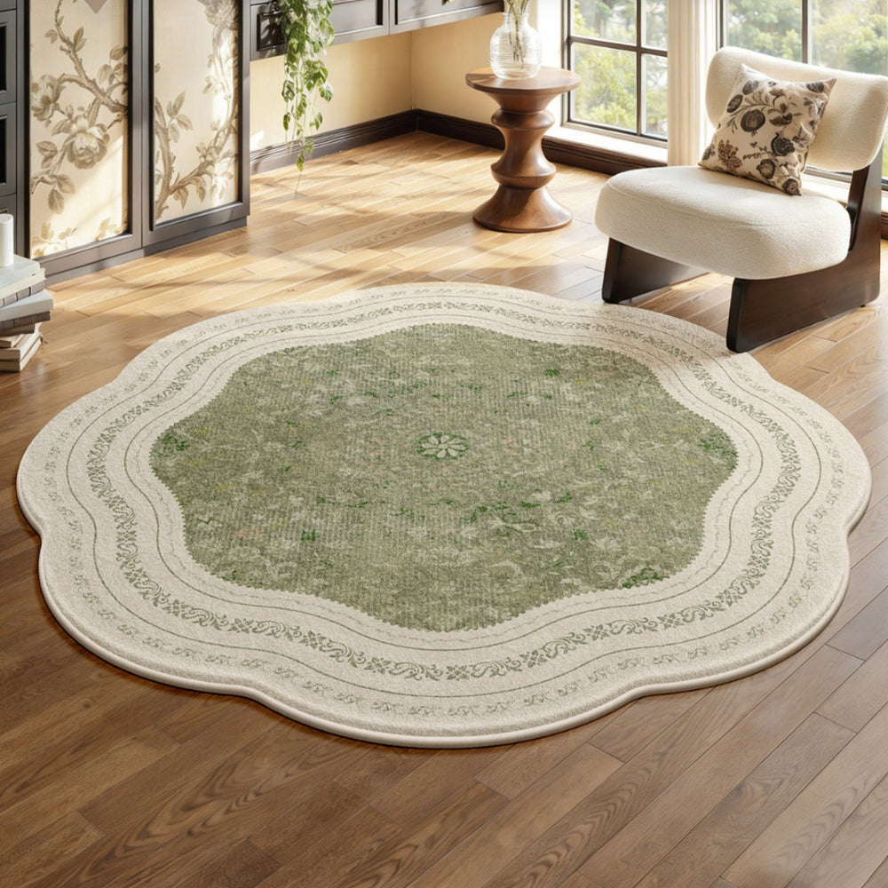 French round carpet  new living room sofa bedroom bedside balcony floor mat non-slip chair computer chair special shape