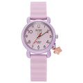 New arrival exam-specific kids quartz watch women's high-looking waterproof student niche style forest style retro women's watch