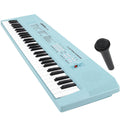 Children's beginner electronic piano, 61-key keyboard, multifunctional musical toy for boys and girls, electronic keyboard with microphone