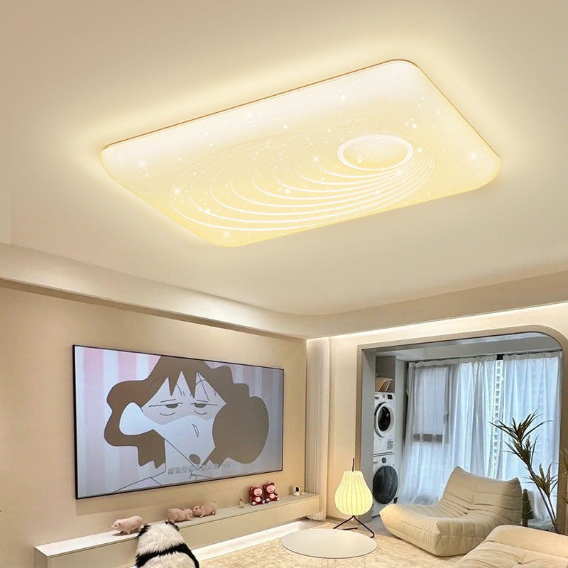 Cream Wind Conch Star Light Ceiling Light Living Room Light Household Bedroom Corridor Entrance Exhibition Hall Modern LED Lighting