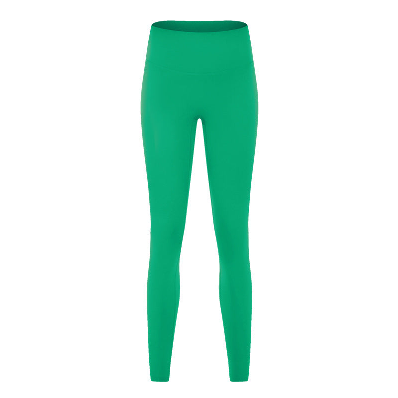 New high-waisted, seamless yoga leggings - barely-there feel, lifts your butt, no camel toe - perfect for running, fitness, and yoga (style 19108)
