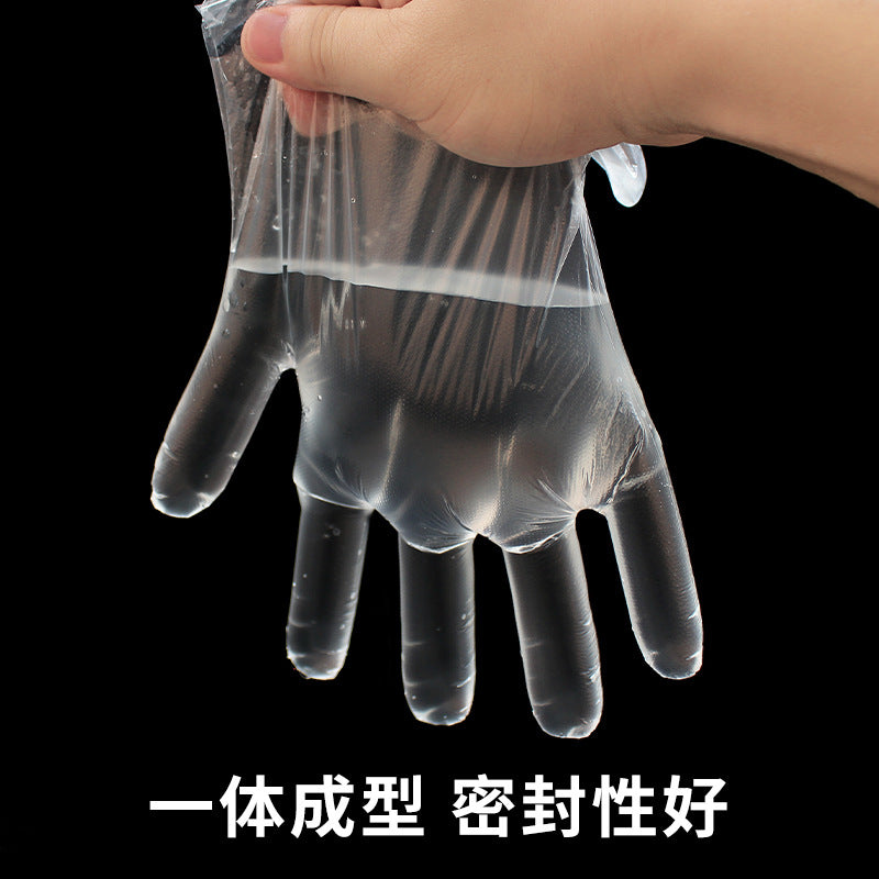 Ready-to-ship disposable hand mask sleeves, clear pe plastic gloves, diy hand care moisturizing gloves, hand mask sleeves, 100 pieces