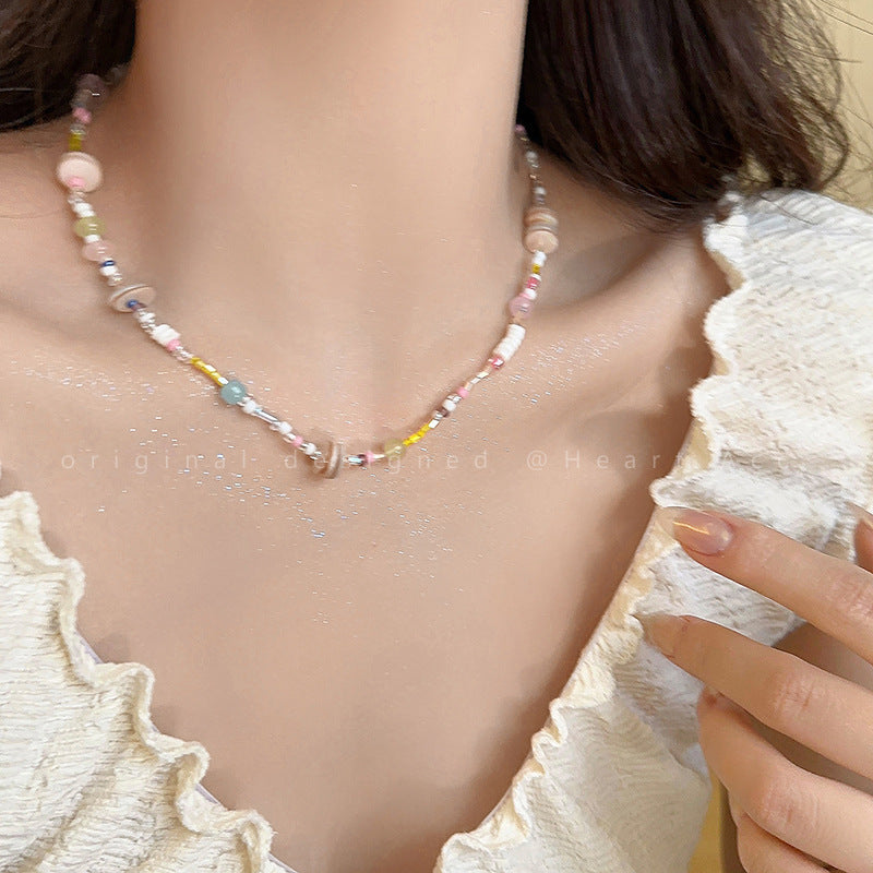 2025 hot-selling beaded butterfly necklace for women - versatile, unique, elegant pearl choker - trendy vintage style accessories