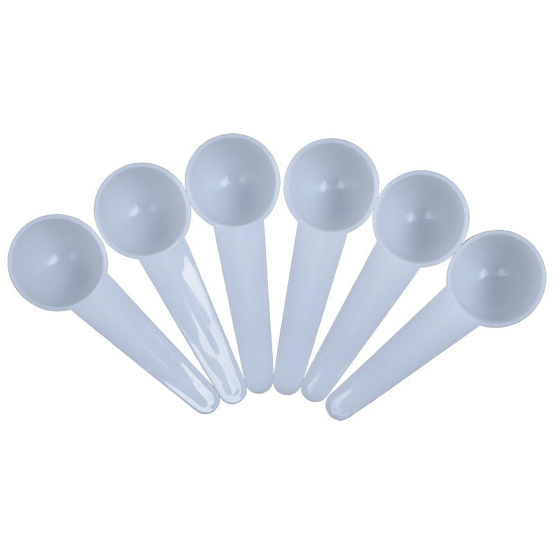 Individually wrapped plastic 10ml measuring spoons - perfect for face masks, feed, fertilizer, laundry detergent powder, and other beauty & skincare products