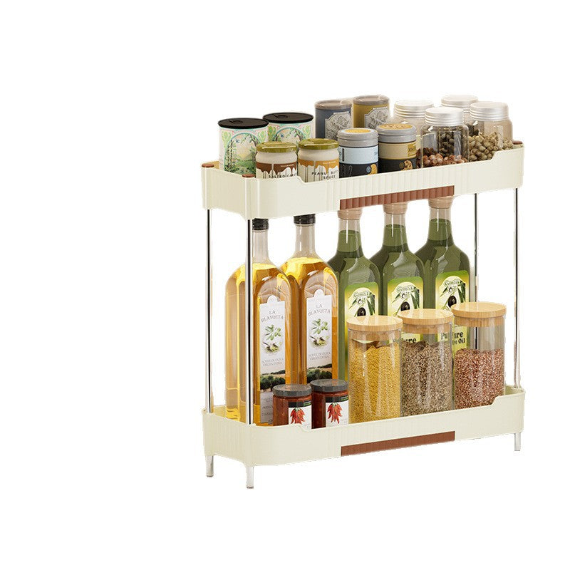 For homekitchen shelf countertop storage shelf condiment bottle condiment storage rack kitchen narrow wide multi-layer storage rack
