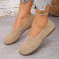 Fashionexportnew arrivalplus sizecut outlow ankleflats women's retro soft bottom breathable slip-on loafers bean shoes