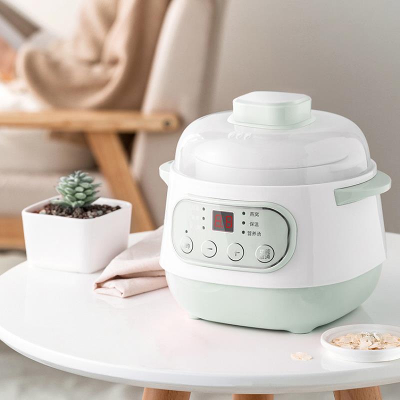 Electric stew pot fully automatic for home ceramic multi-function water-proof stew bird's nest soup pot health-preserving electric stew pot casserole dropshipping