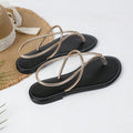 Women's flat slippers - new summer 2025 collection - export quality, flip-flop, herringbone, minimalist, casual beach sandals