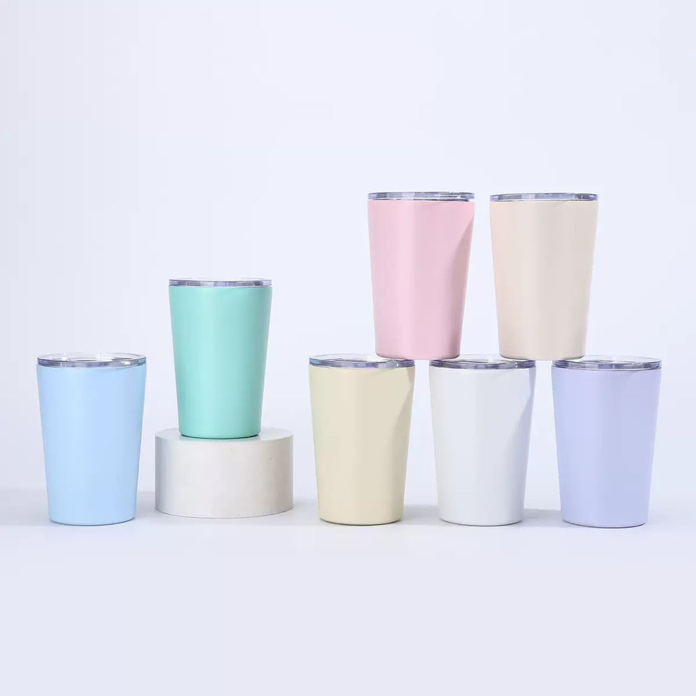 Factory direct: new 304 stainless steel 12oz milk mug - insulated, mini, portable, and trendy