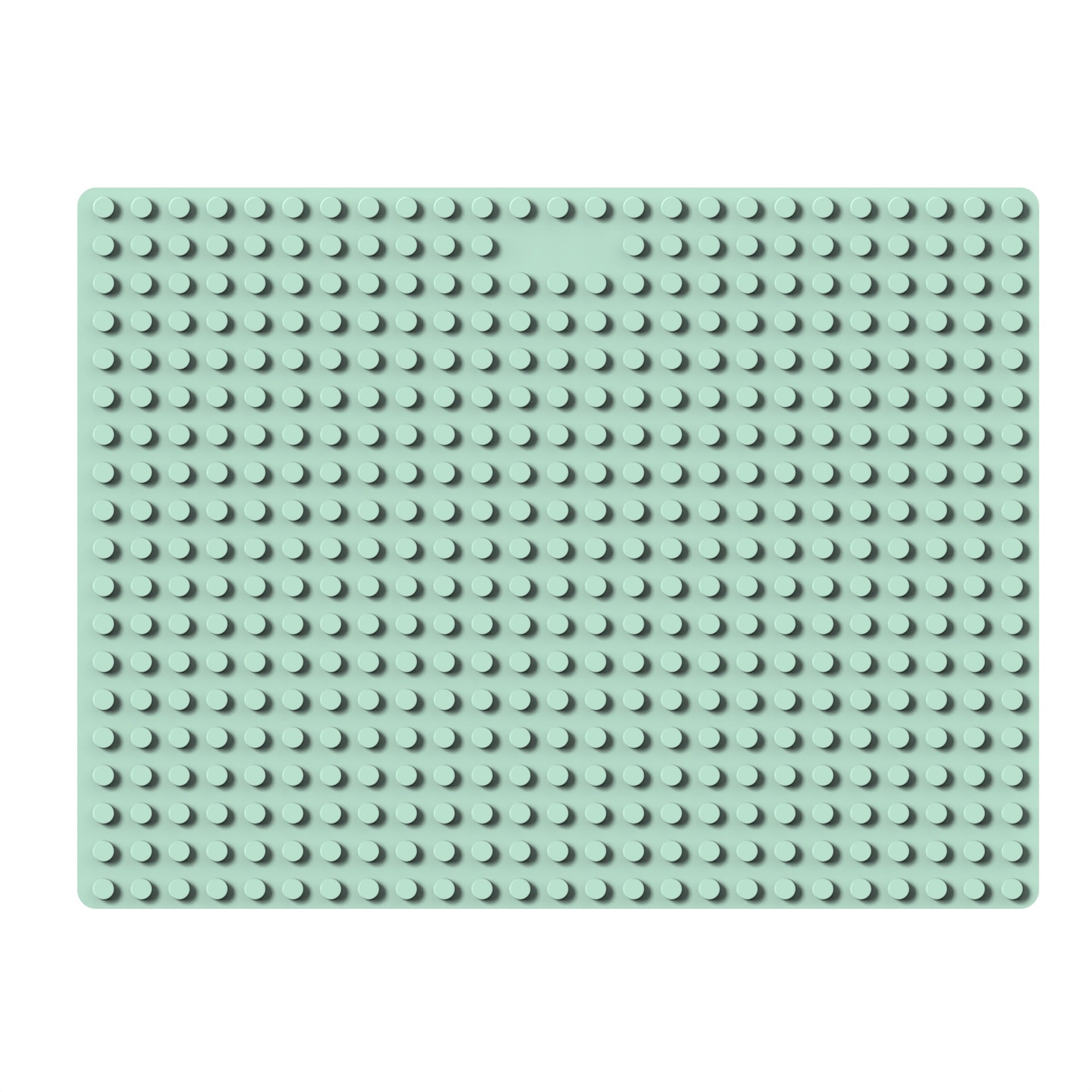 explosion square FDA silicone building block folding mat children's educational toys silicon building block mat