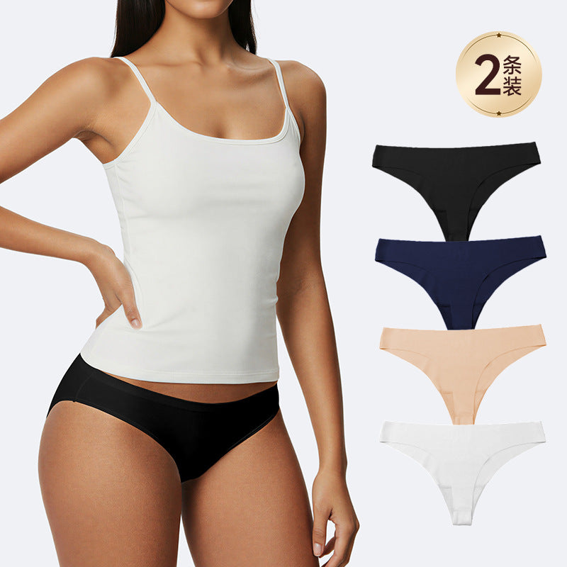 invisible seamless underwear for women, anti-embarrassment, non-clamping butt, yoga fitness special underwear, breathable thong for women